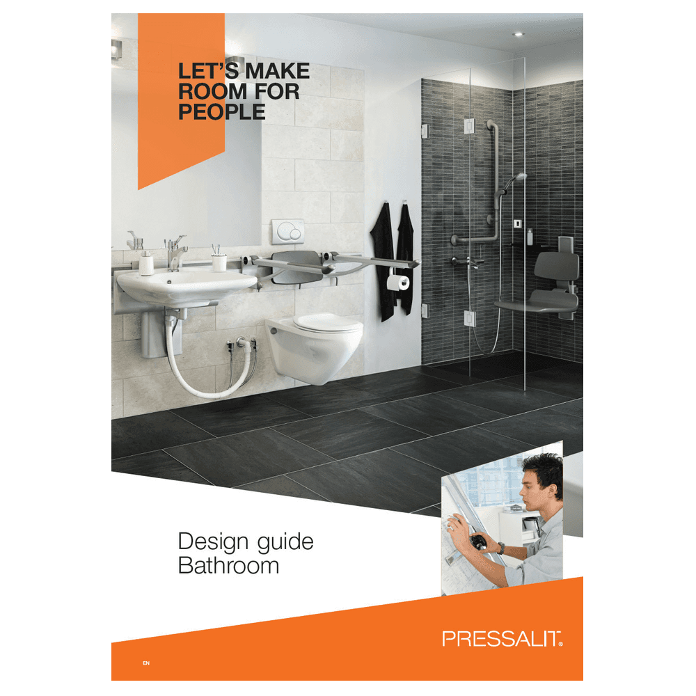 The complete design guide for accessible bathrooms brochure