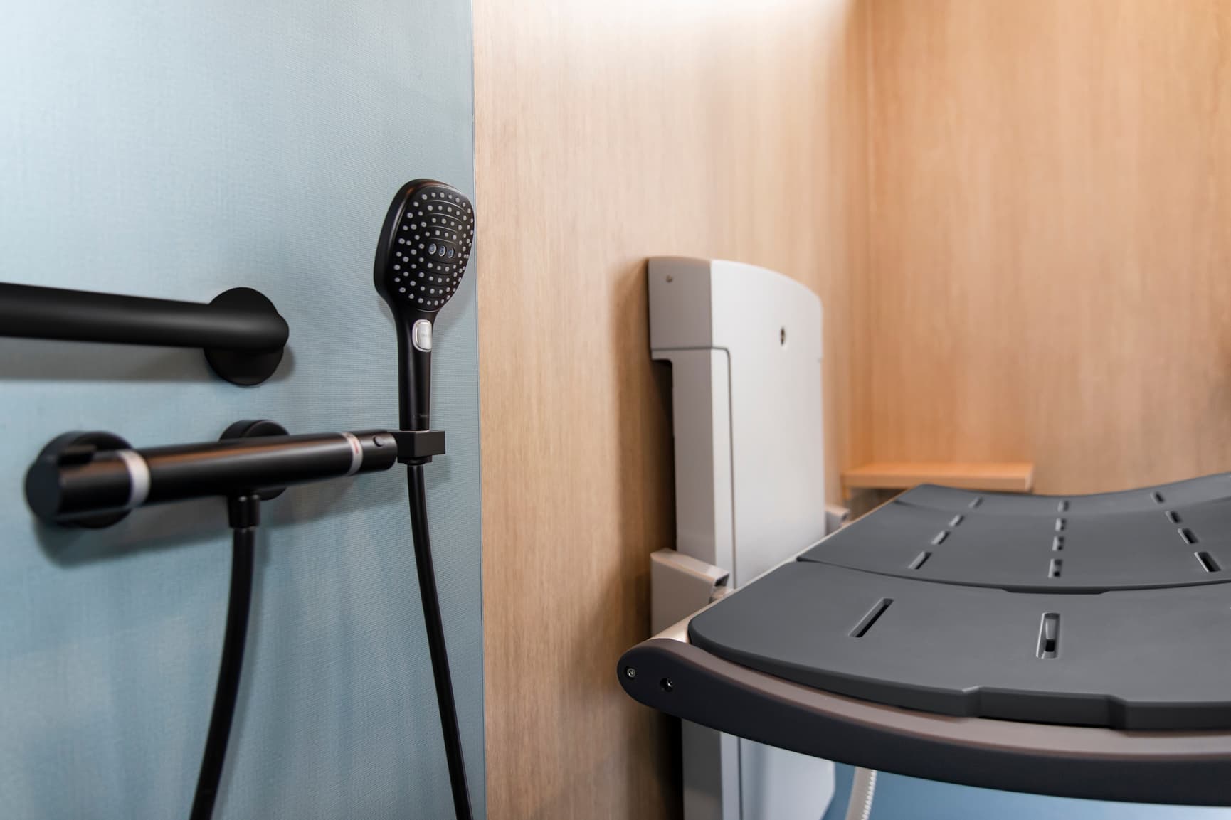 Accessible shower area