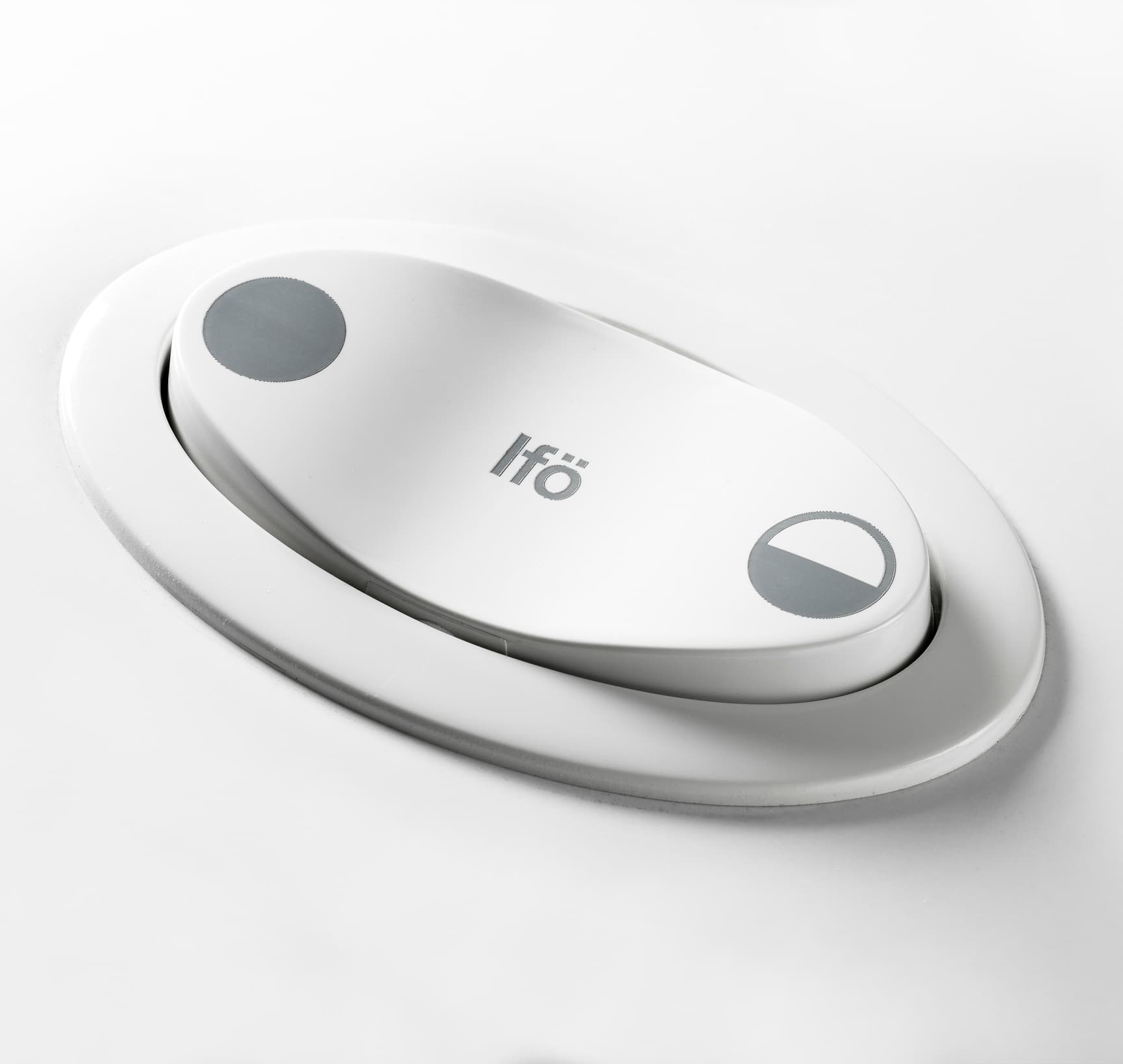 Ifö Cera, floor-standing toilet flush button