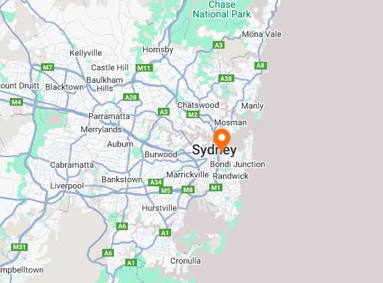 Geographical map of Pressalit office