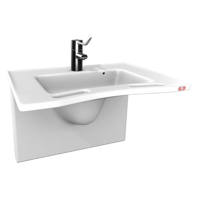 Height adjustable wash basin solutions