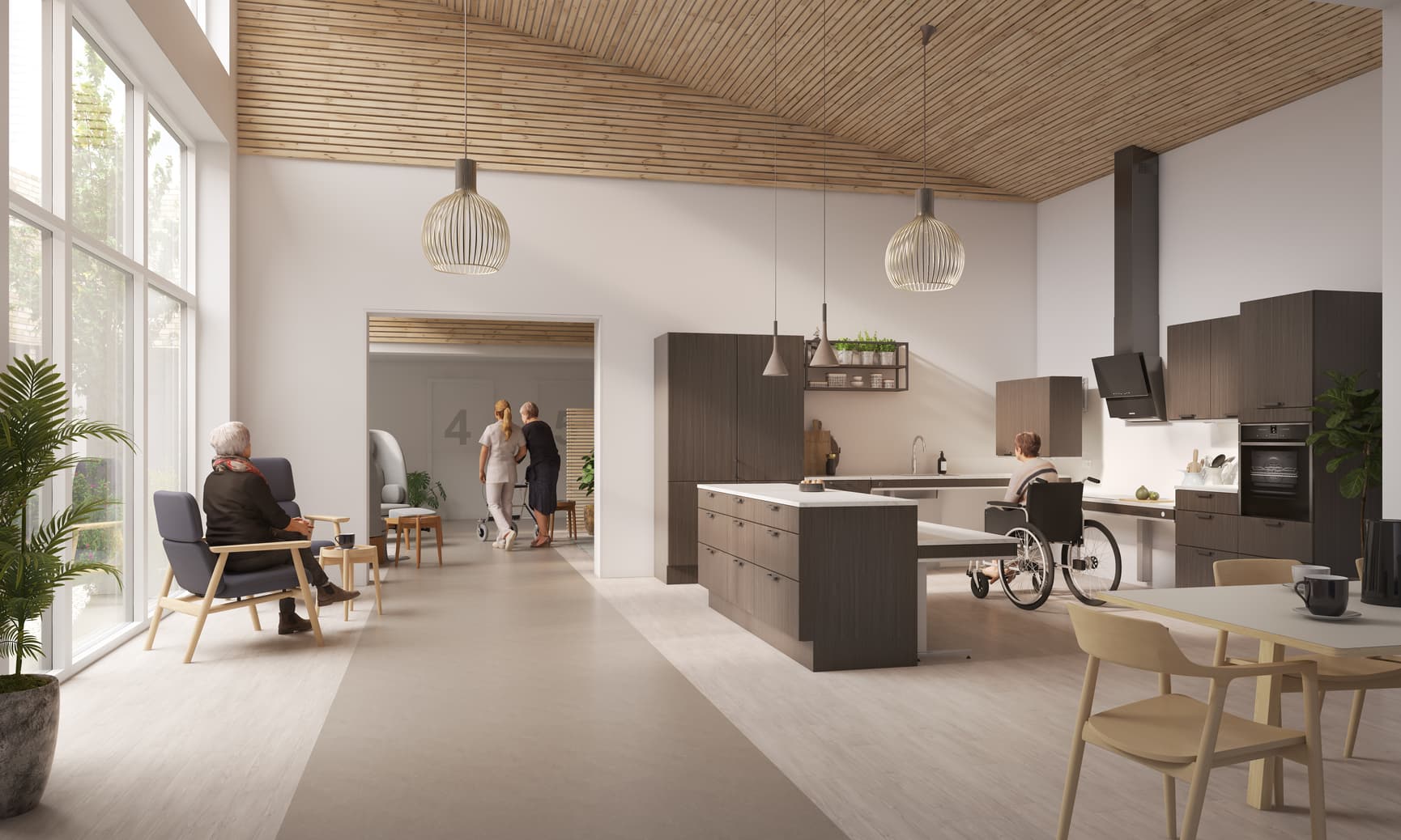 Pressalit INDIVO for care home