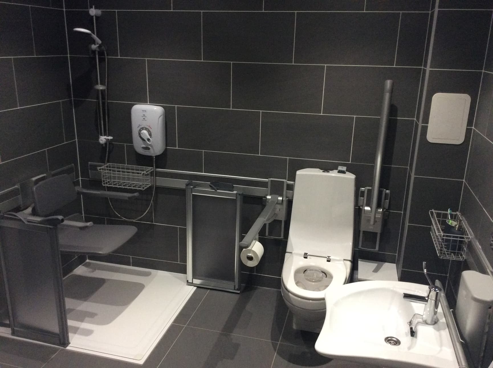 Accessible bathrooms Blackwood House
