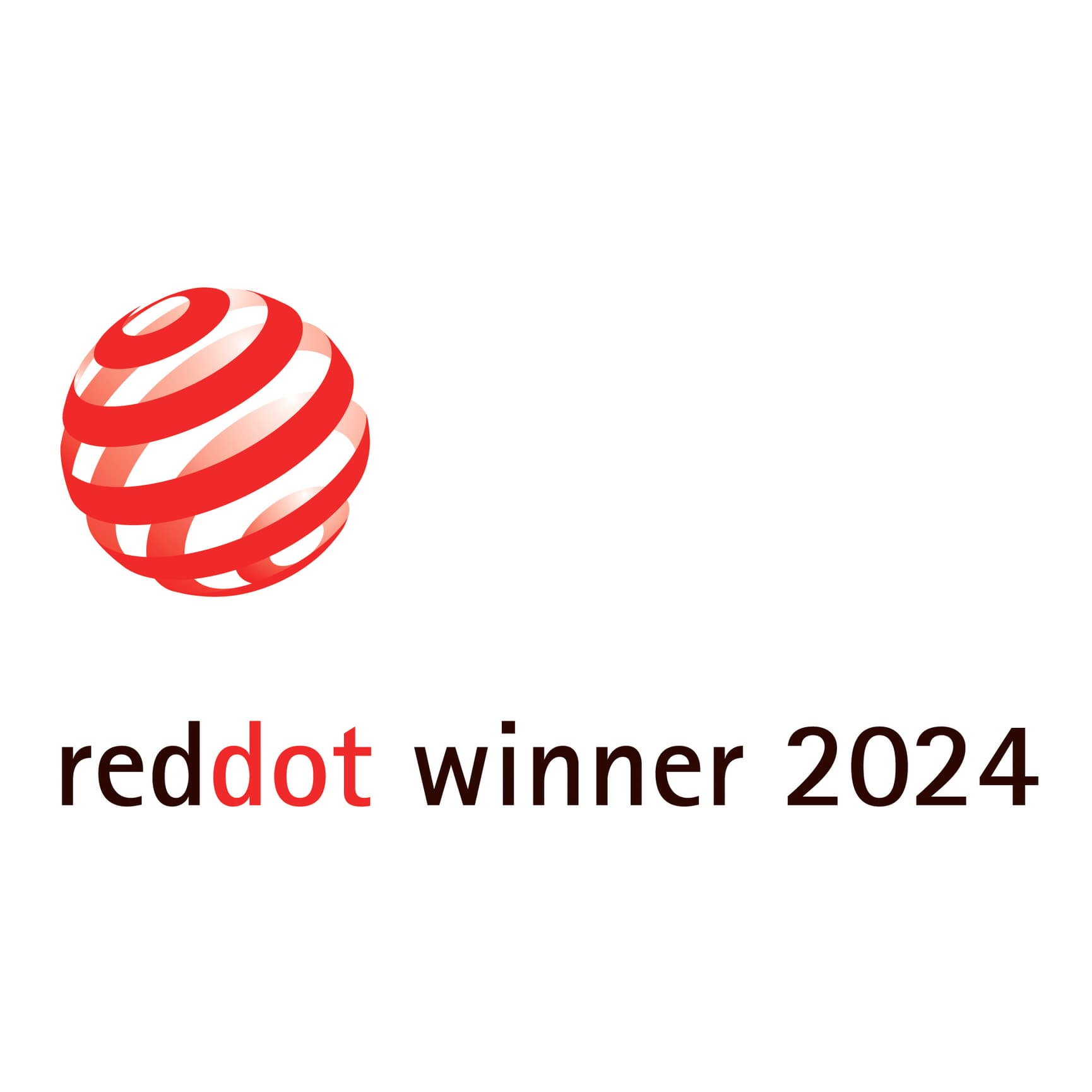Red Dot award winner 2024 logo