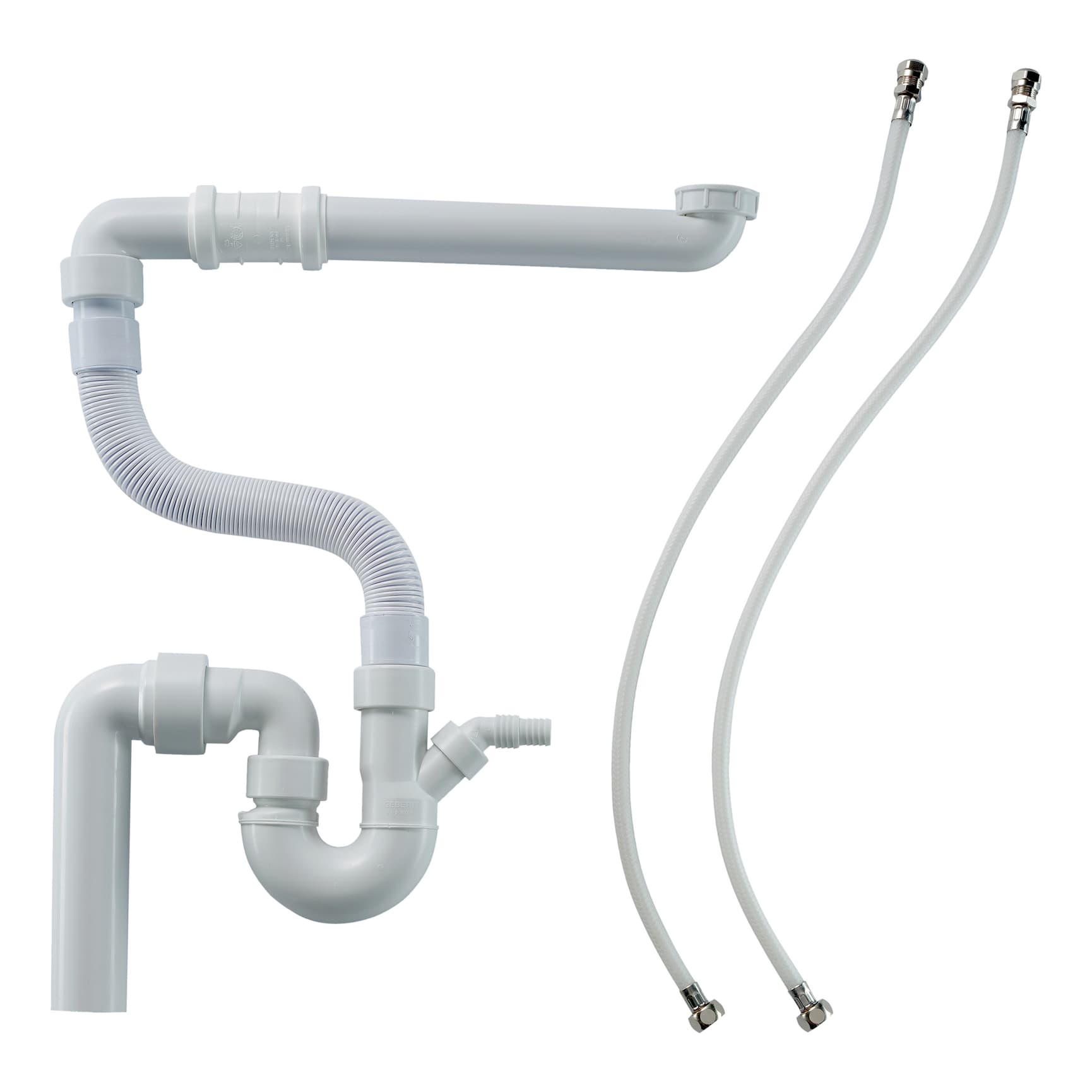 Flexible feed and waste systems