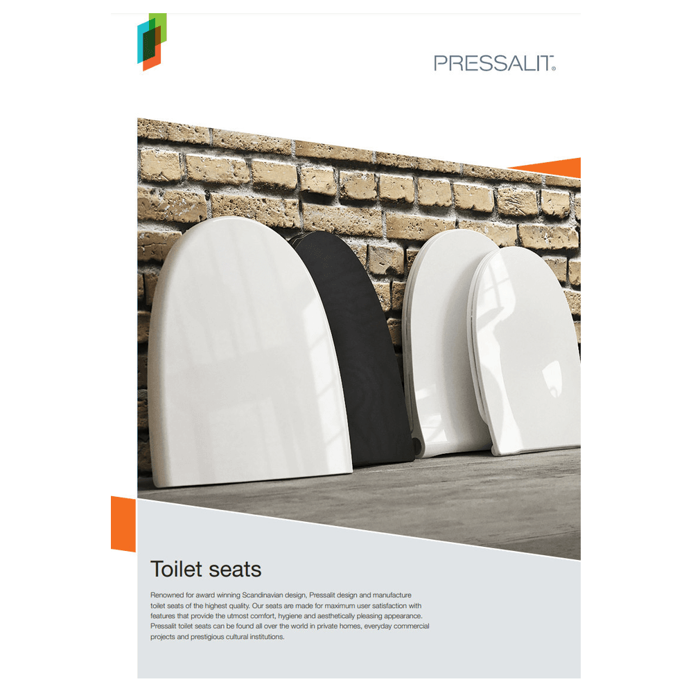 Pressalit Toilet seats brochure