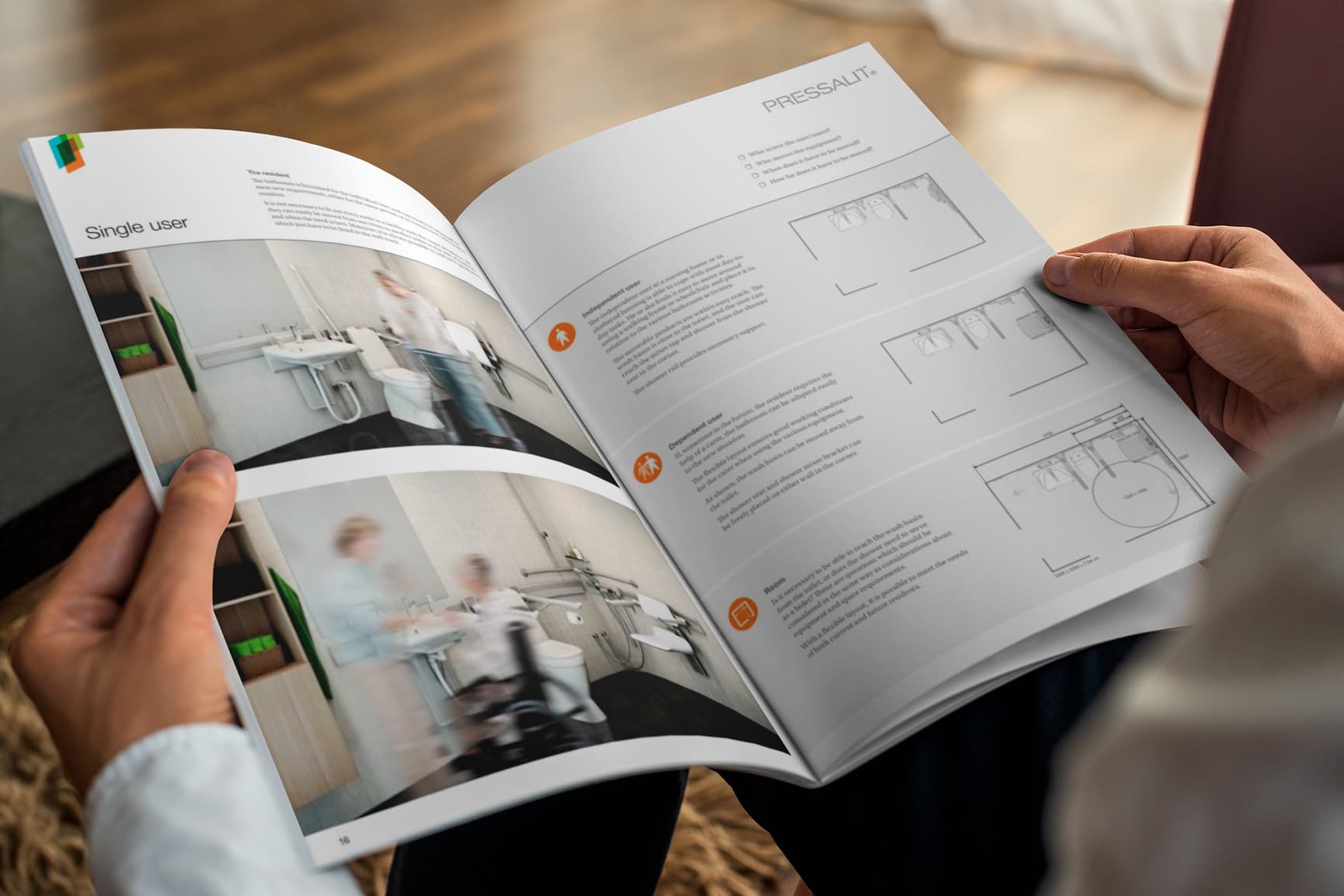 Get the complete design guide for accessible bathroom design