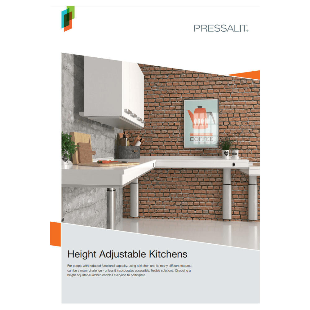 Height adjustable kitchens brochure