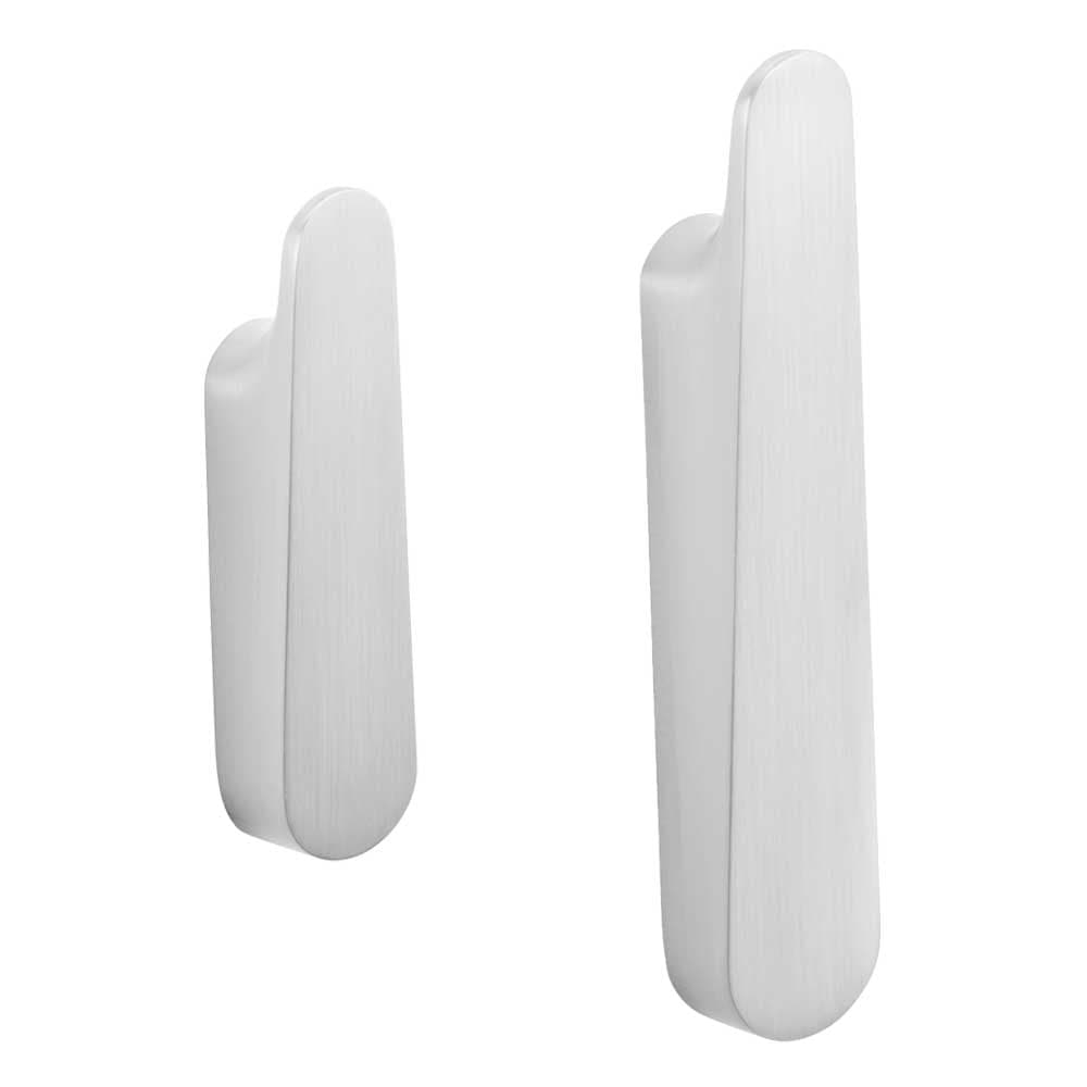 Pressalit STYLE towel hooks, brushed steel