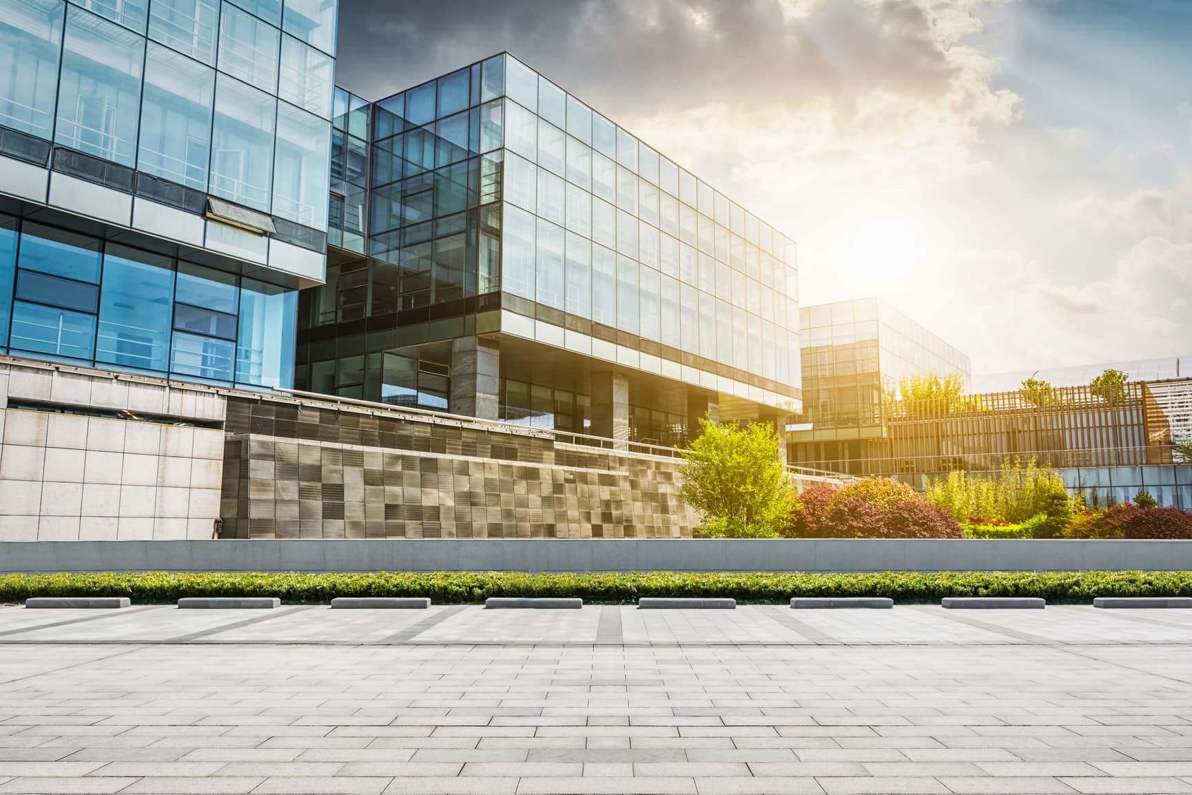 Large modern office building
