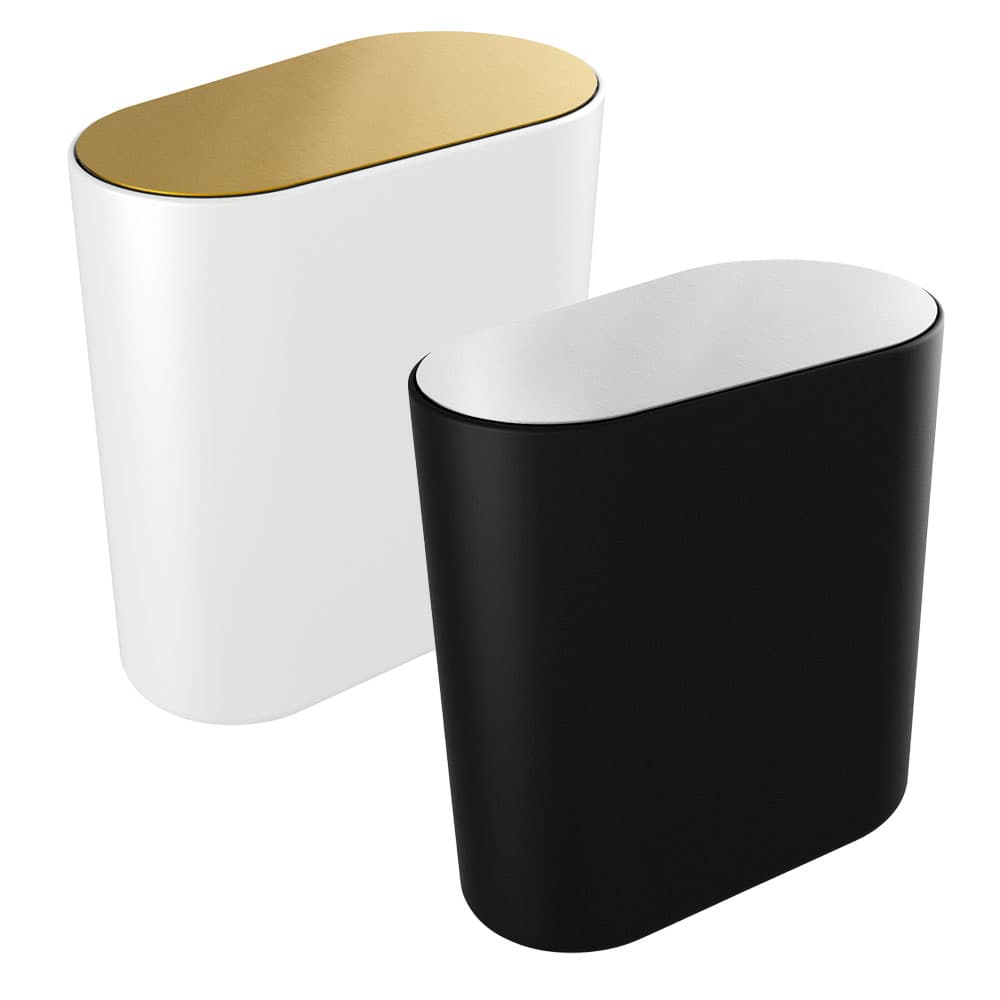 Pressalit STYLE toilet bin in multiple colors and surfaces